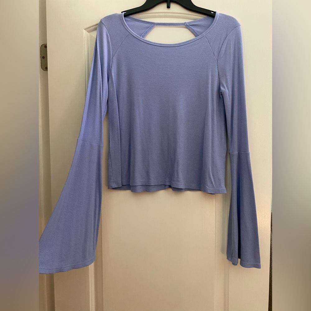 Blue long sleeve shirts